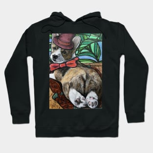 Corgi love Hoodie